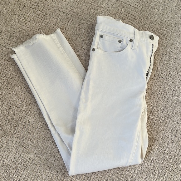 Madewell cali demi boot pure white wash size 26 tall - Picture 6 of 6